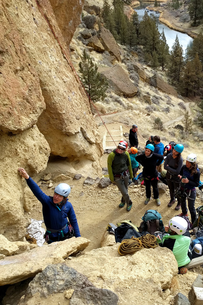 Rock climbing safety management Nothwest Outward Bound School